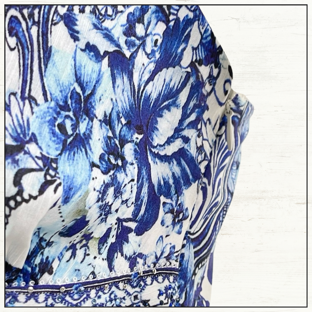 TIE SHOULDER LONG DRESS