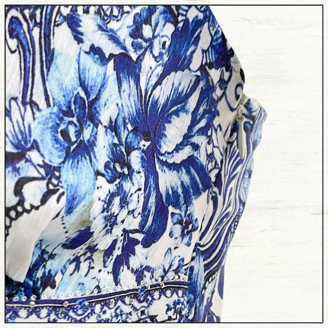 TIE SHOULDER LONG DRESS