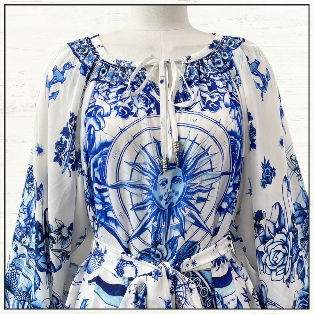 LONG SLEEVE OVERSIZED DRESS