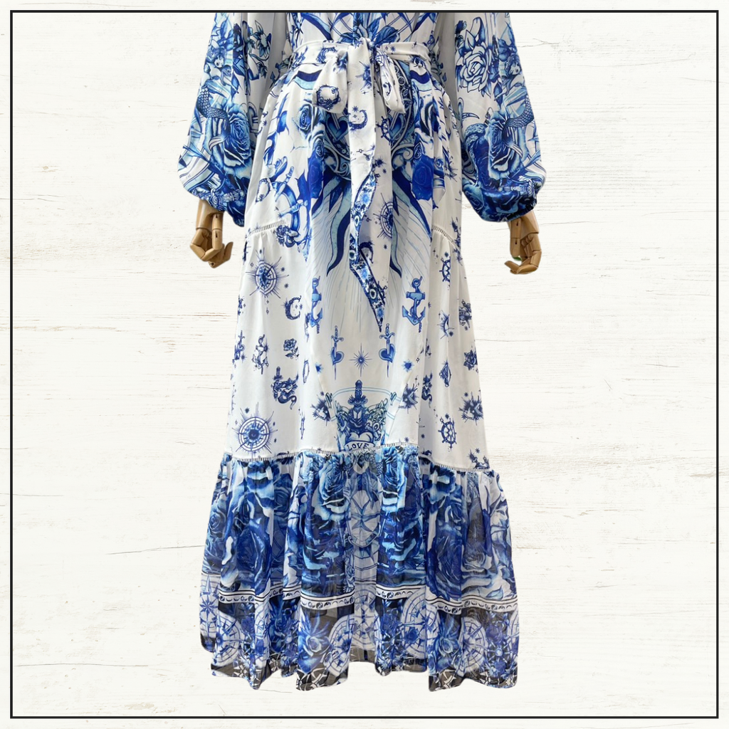 LONG SLEEVE OVERSIZED DRESS