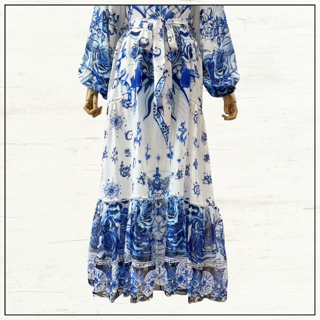 LONG SLEEVE OVERSIZED DRESS