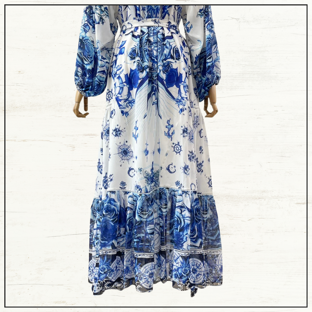 LONG SLEEVE OVERSIZED DRESS