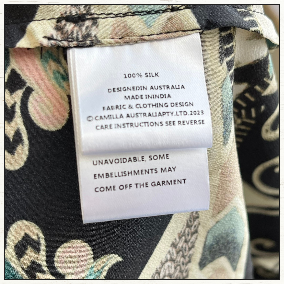 PEAKED WAISTBAND LONG DRESS