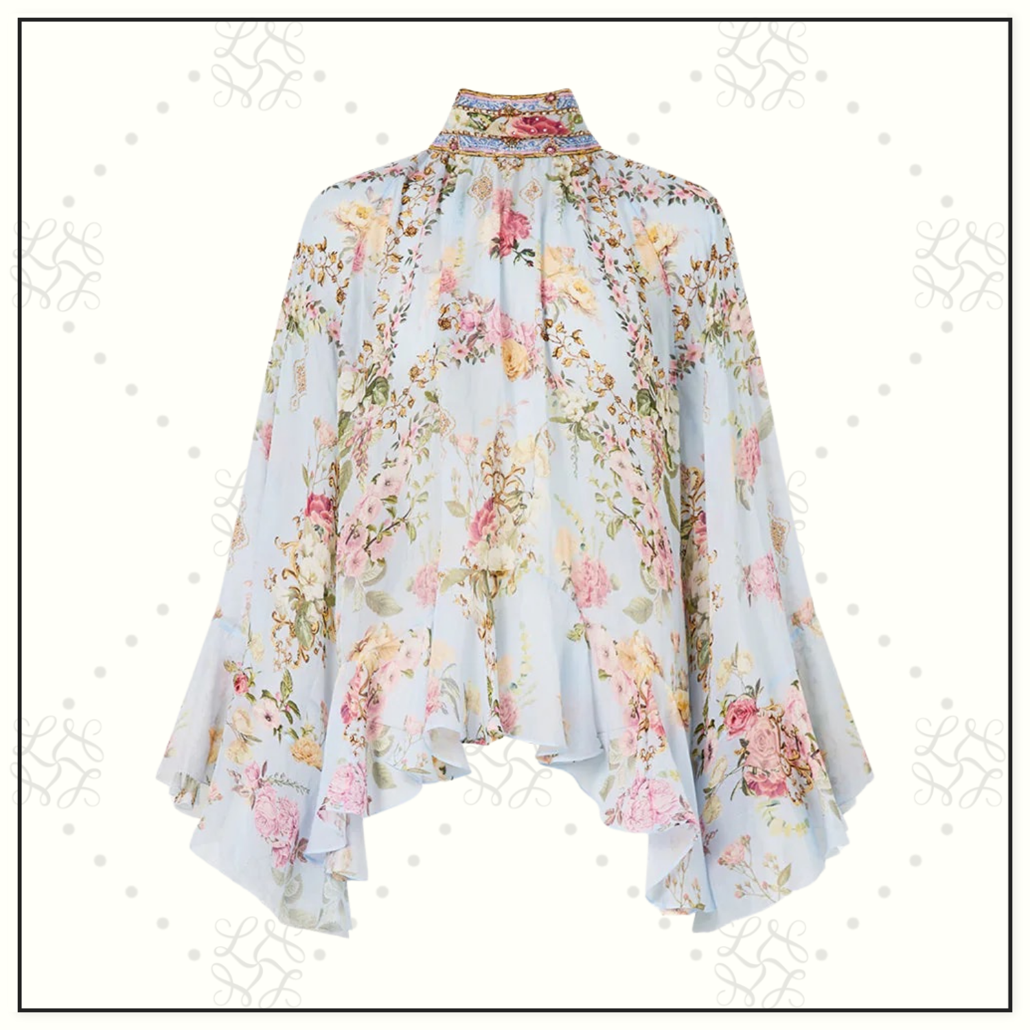 RUFFLED TOP WITH SHORTS