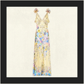 V NECK BIAS SLIP DRESS