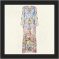 FLARED SLEEVE DRESS