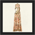 NECKTIE DRESS WITH ELASTICATED WAIST