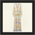 FLARED SLEEVE DRESS
