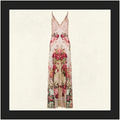 BUTTON FRONT STRAPPY DRESS