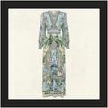 BUTTON DRESS WITH SHAPED WAISTBAND