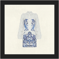 LACE SLEEVE MINI DRESS