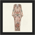 LONG KAFTAN WITH WAIST DETAIL
