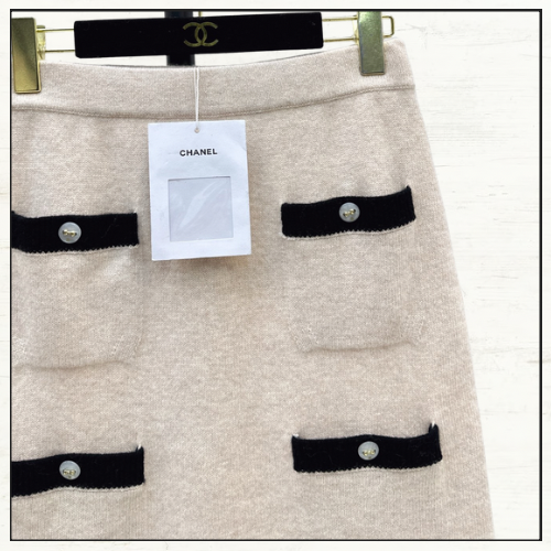 WOOL & CASHMERE SWEATER & SKIRT