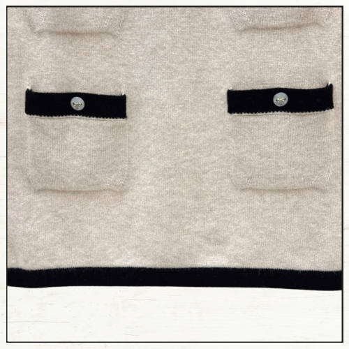 WOOL & CASHMERE SWEATER & SKIRT