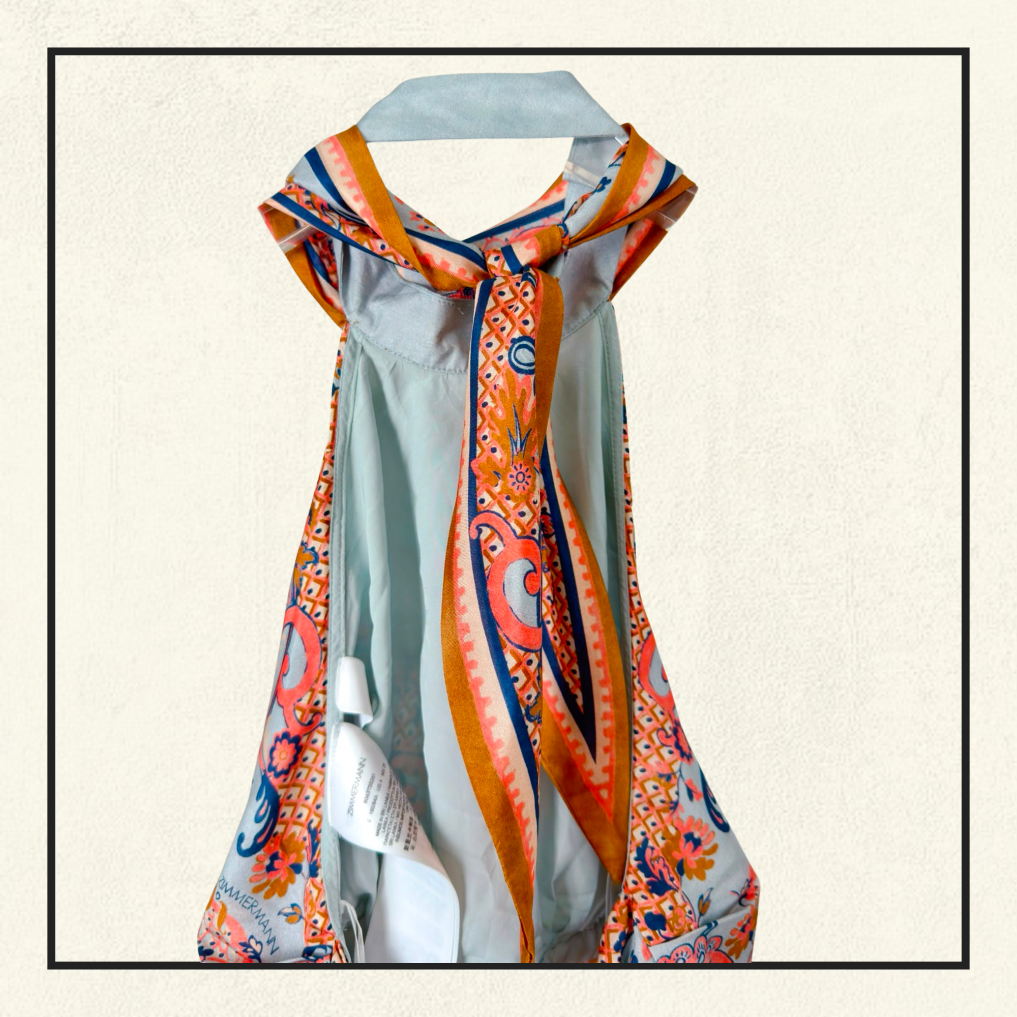 ASTER SCARF BODICE & MIDI SKIRT