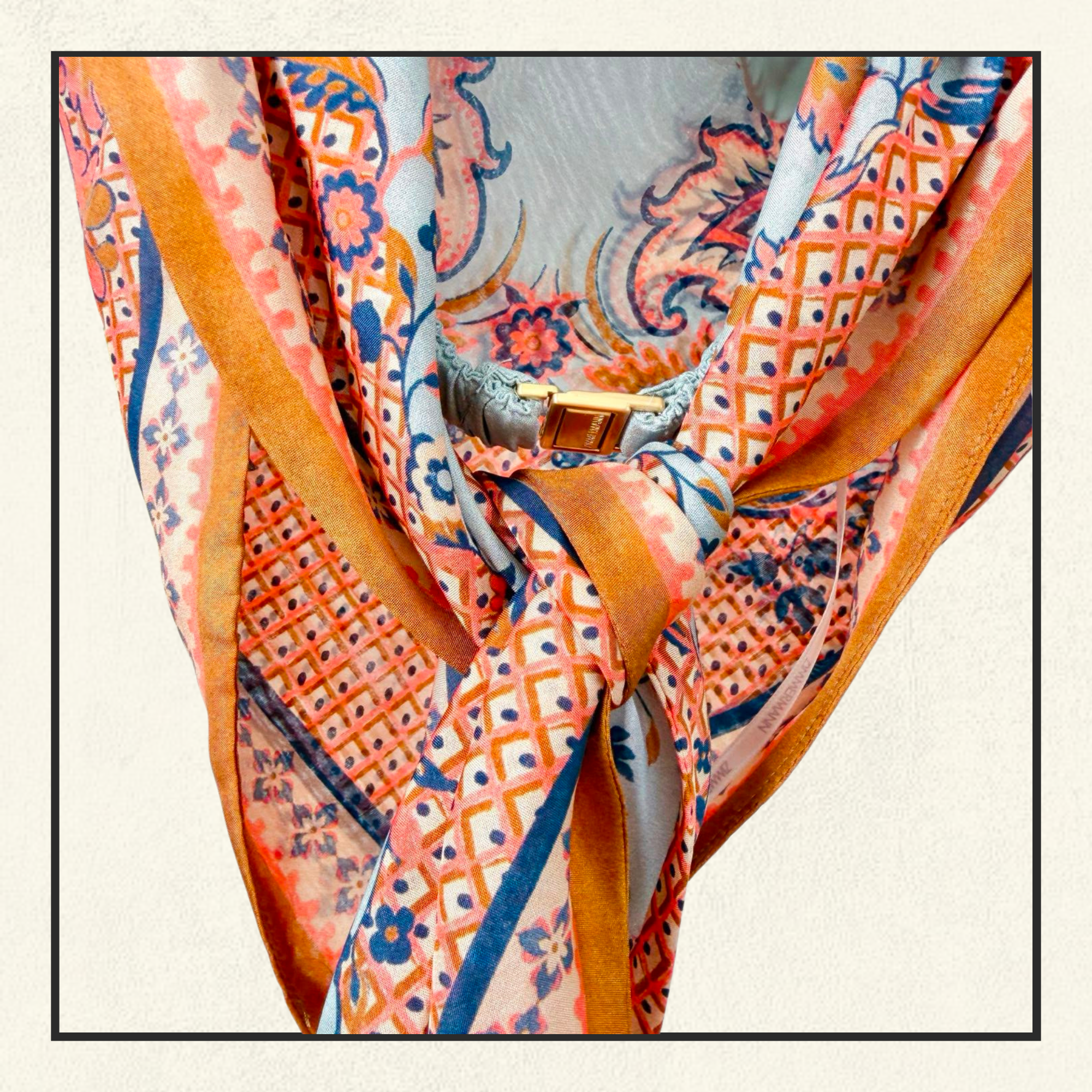 ASTER SCARF BODICE & MIDI SKIRT