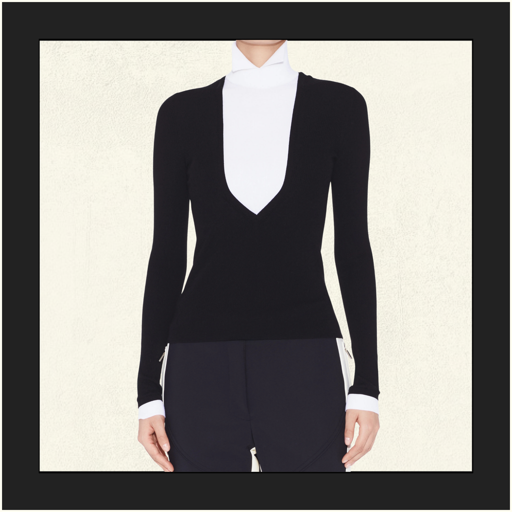 WOOL TURTLENECK PULLOVER