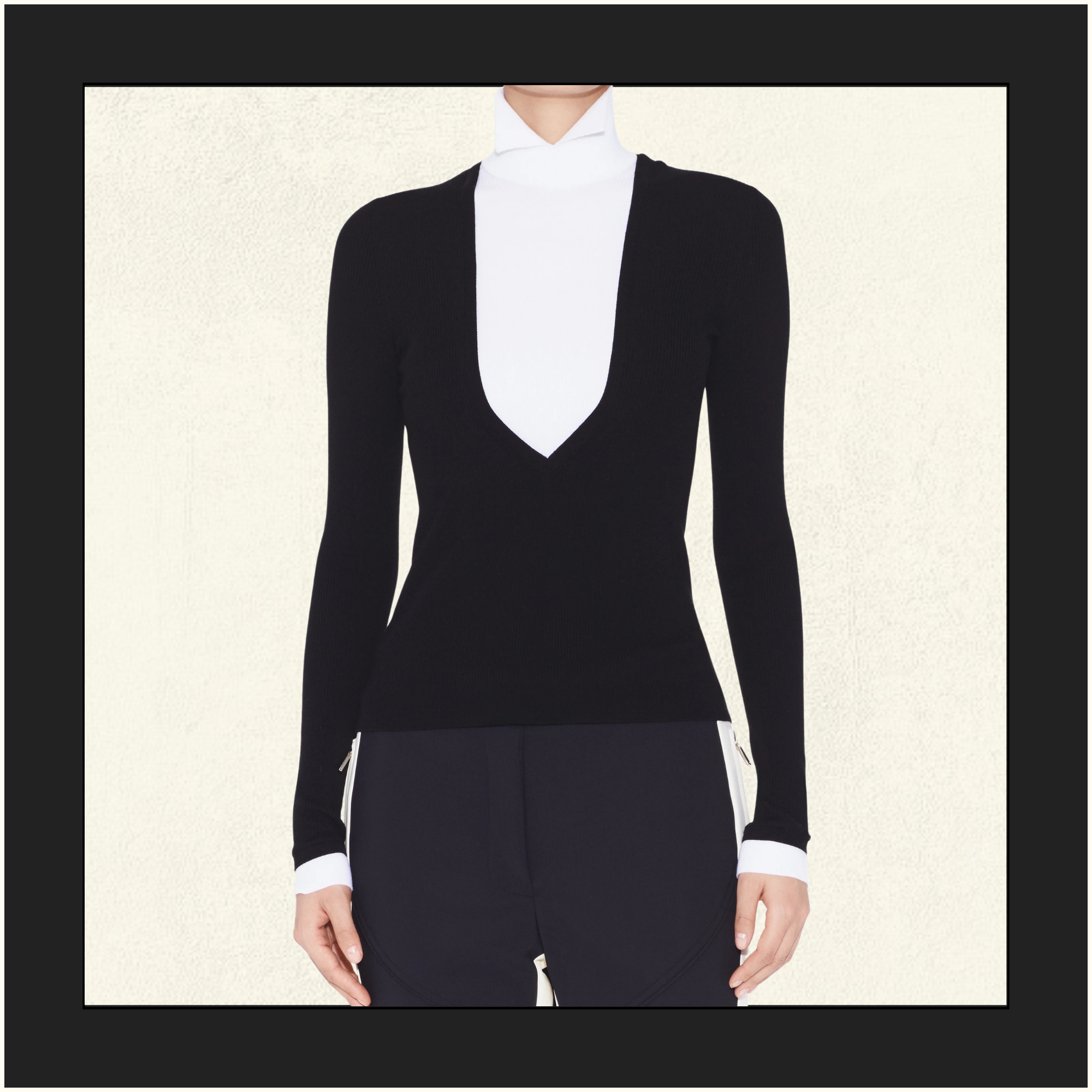 WOOL TURTLENECK PULLOVER