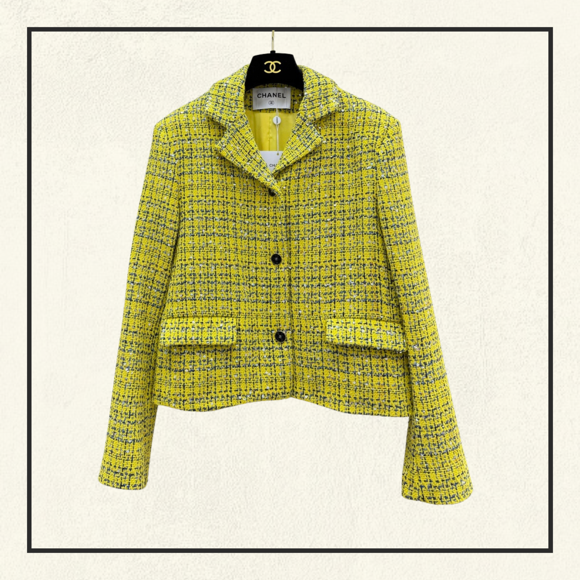 TWEED JACKET & MIDI SKIRT