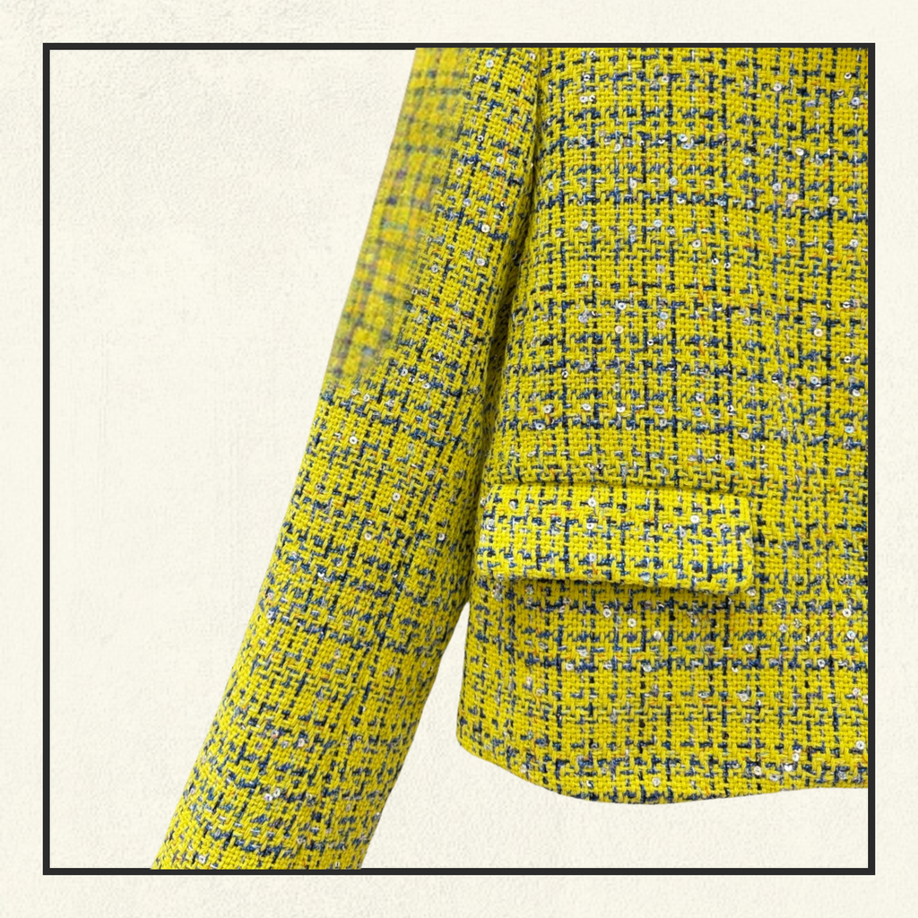 TWEED JACKET & MIDI SKIRT