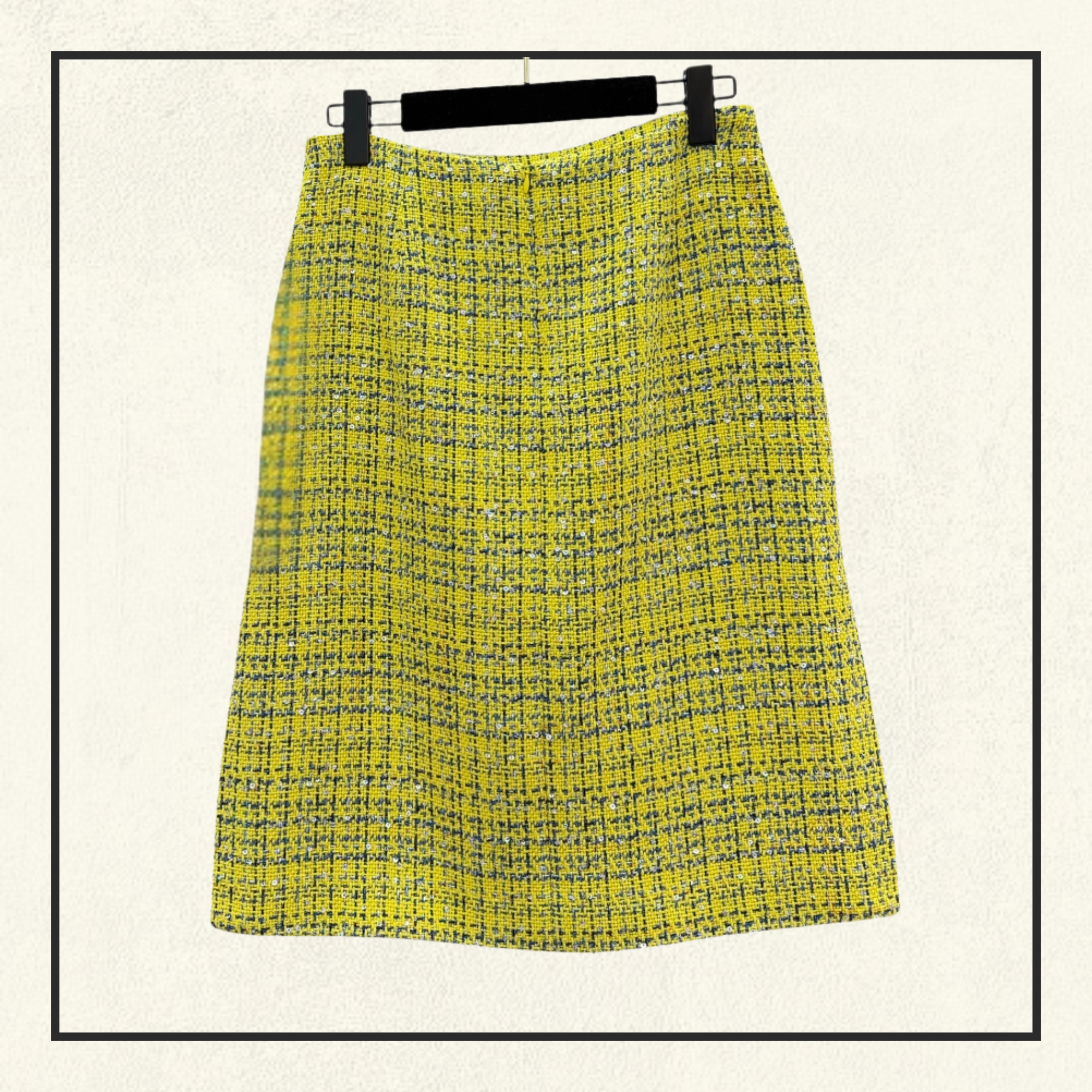 TWEED JACKET & MIDI SKIRT