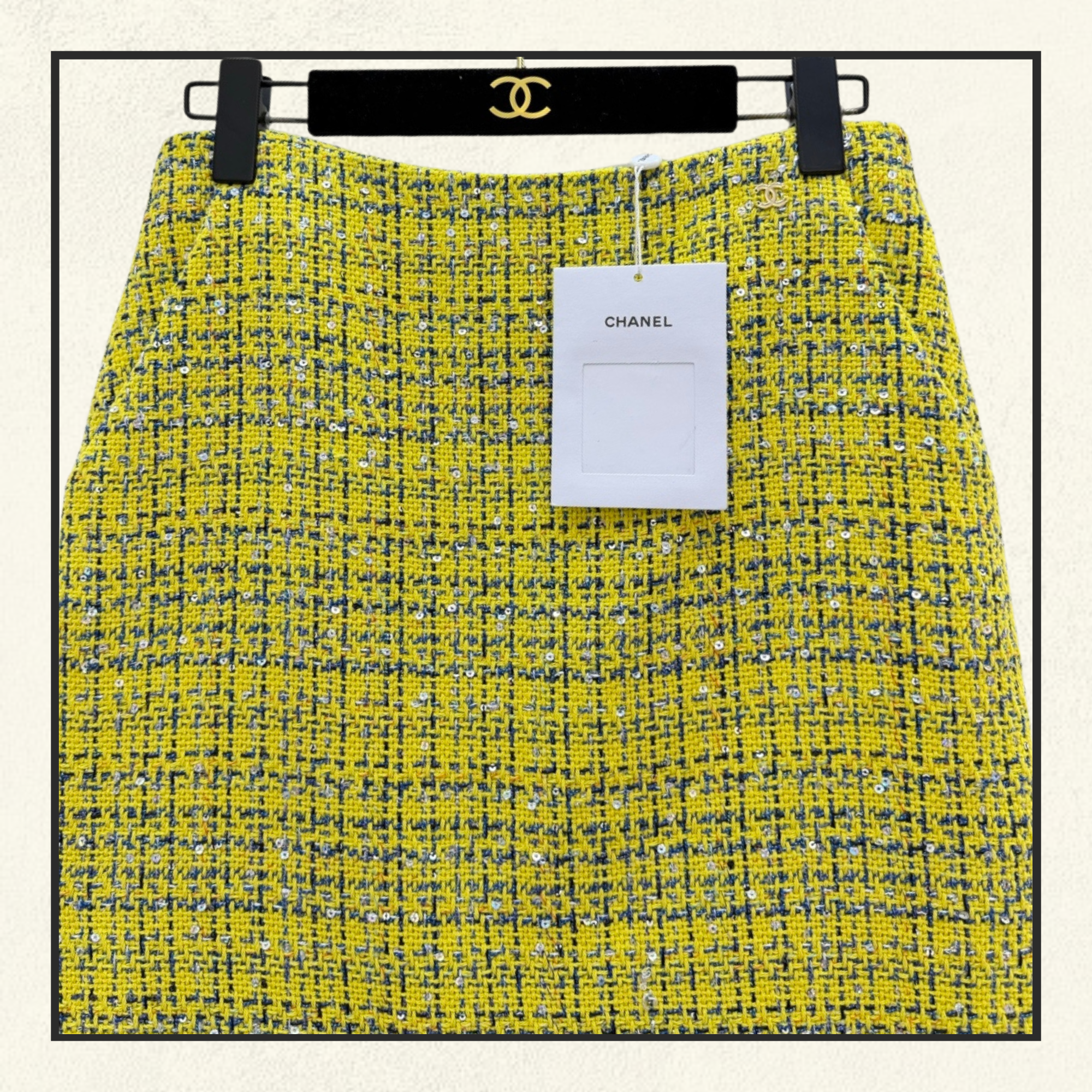 TWEED JACKET & MIDI SKIRT