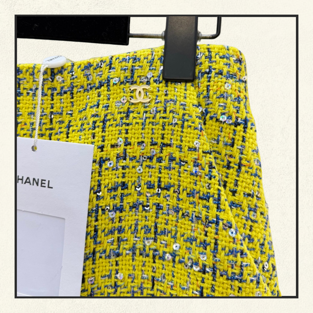 TWEED JACKET & MIDI SKIRT