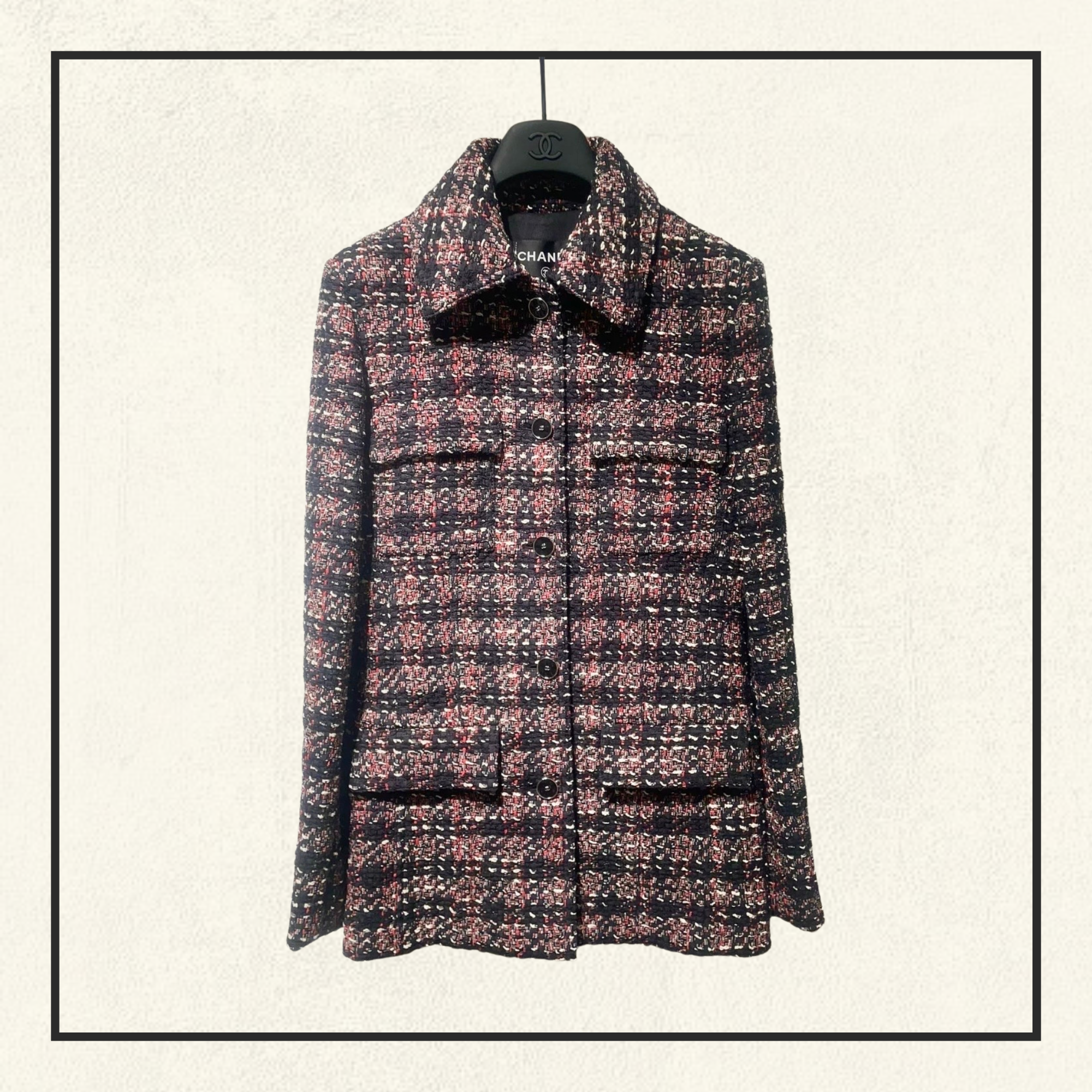 TWEED SHIRT