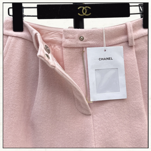 WOOL & CASHMERE PINK JACKET & SHORTS