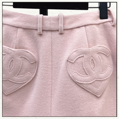 WOOL & CASHMERE PINK JACKET & SHORTS