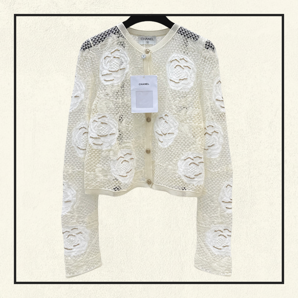 COTTON & SILK LACE CARDIGAN