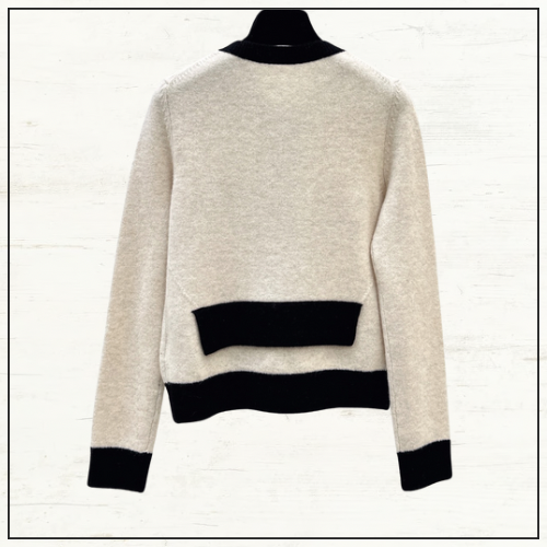 WOOL & CASHMERE SWEATER & SKIRT