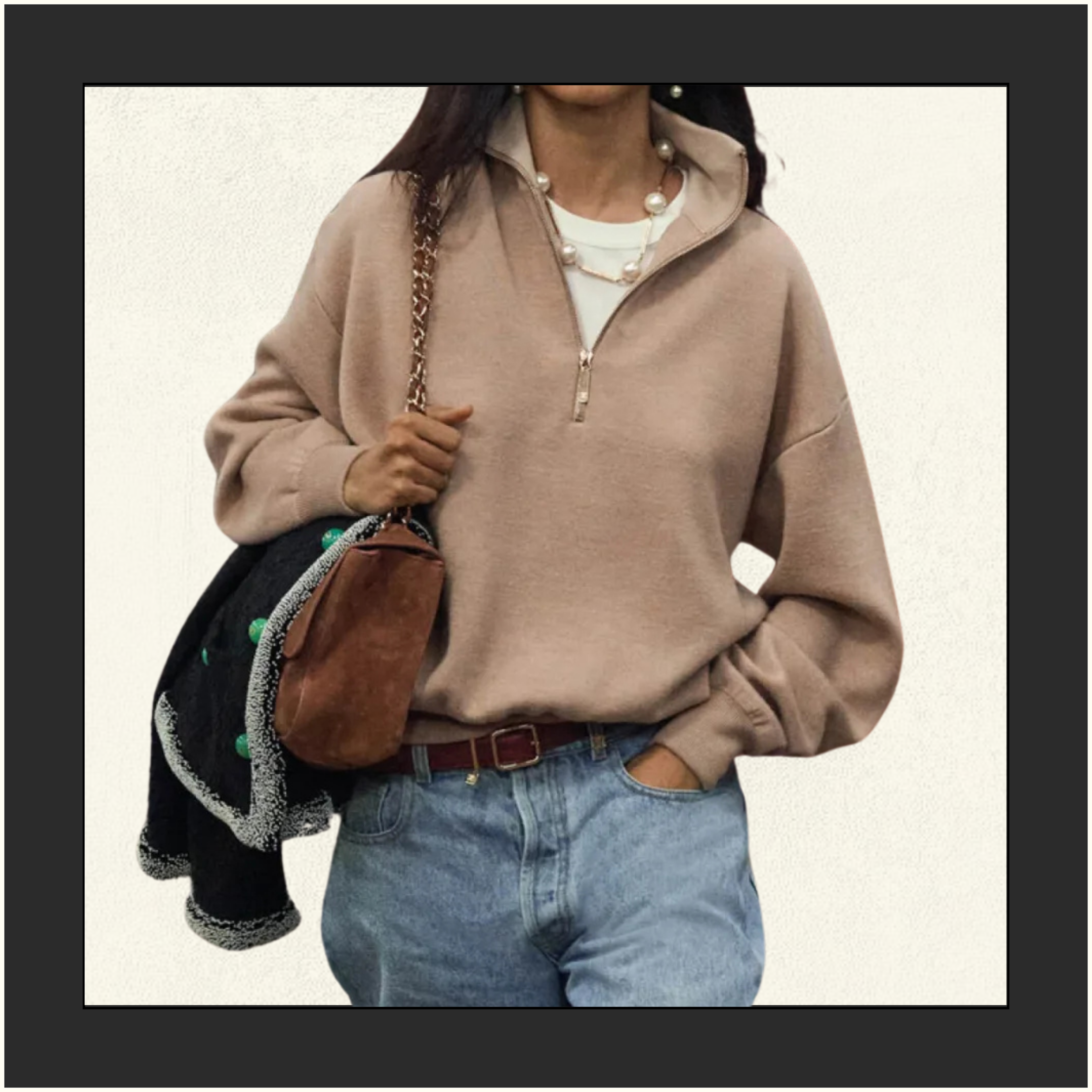 SILK & WOOL SWEATER