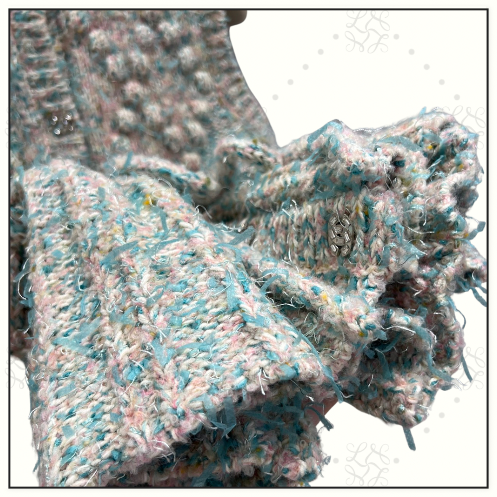 CASHMERE KNIT VEST WITH DRAWSTRING WAIST