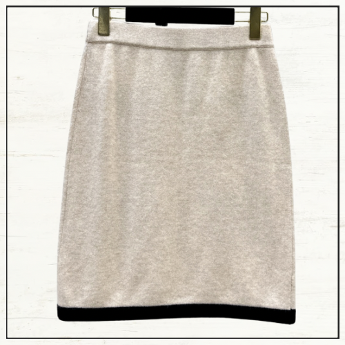 WOOL & CASHMERE SWEATER & SKIRT