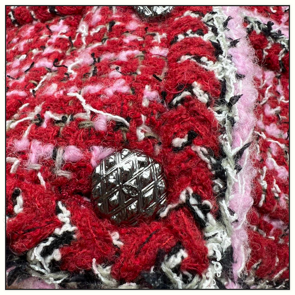 WOOL BLEND TWEED JACKET & SKIRT