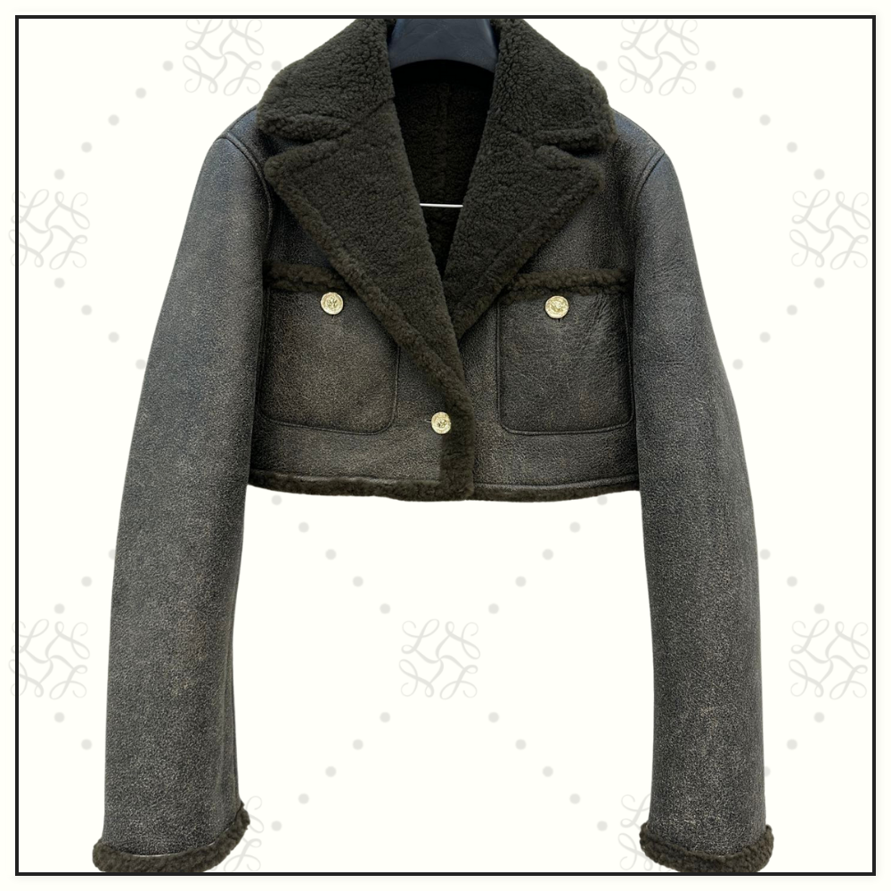 SHEARLING SHORT JACKET