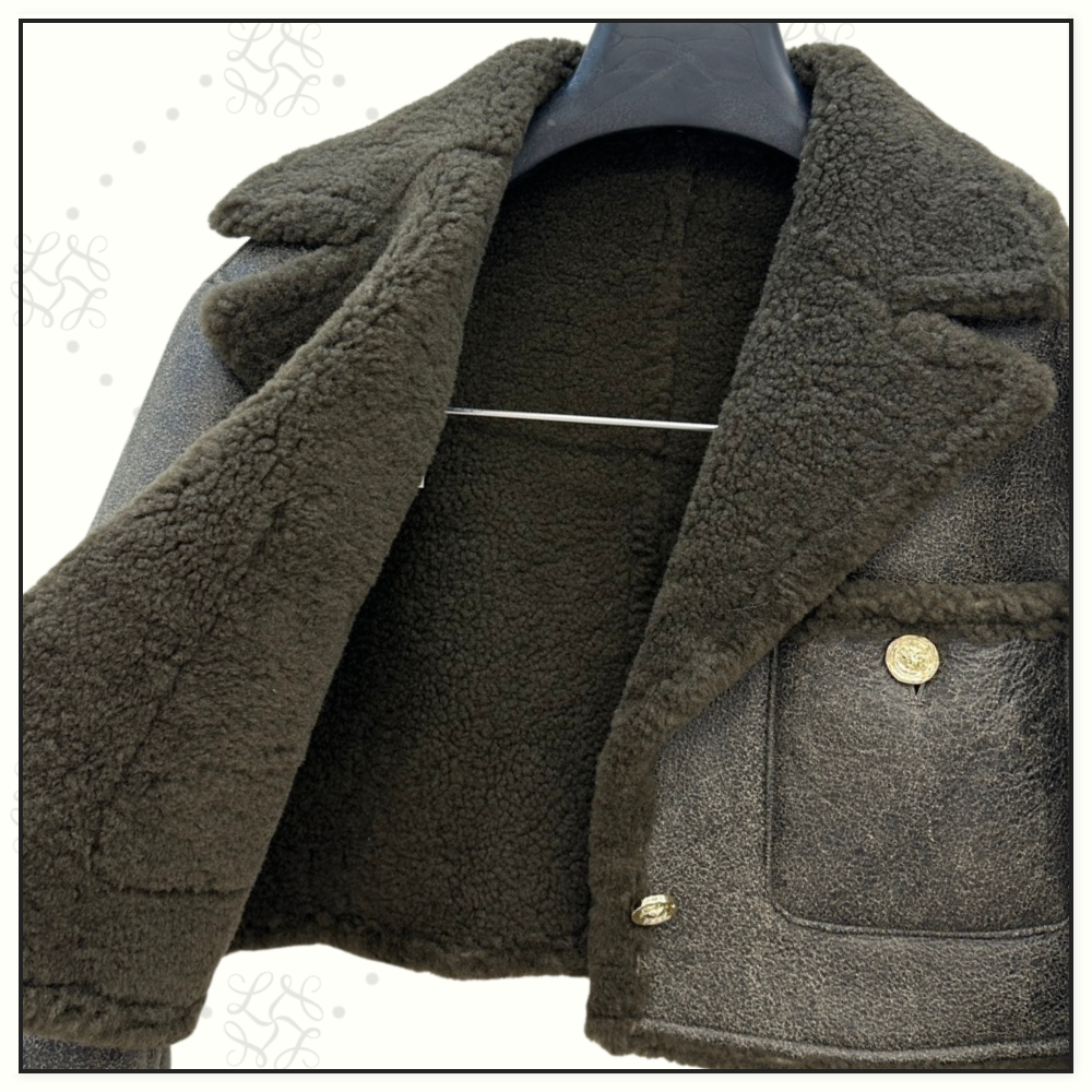 SHEARLING SHORT JACKET