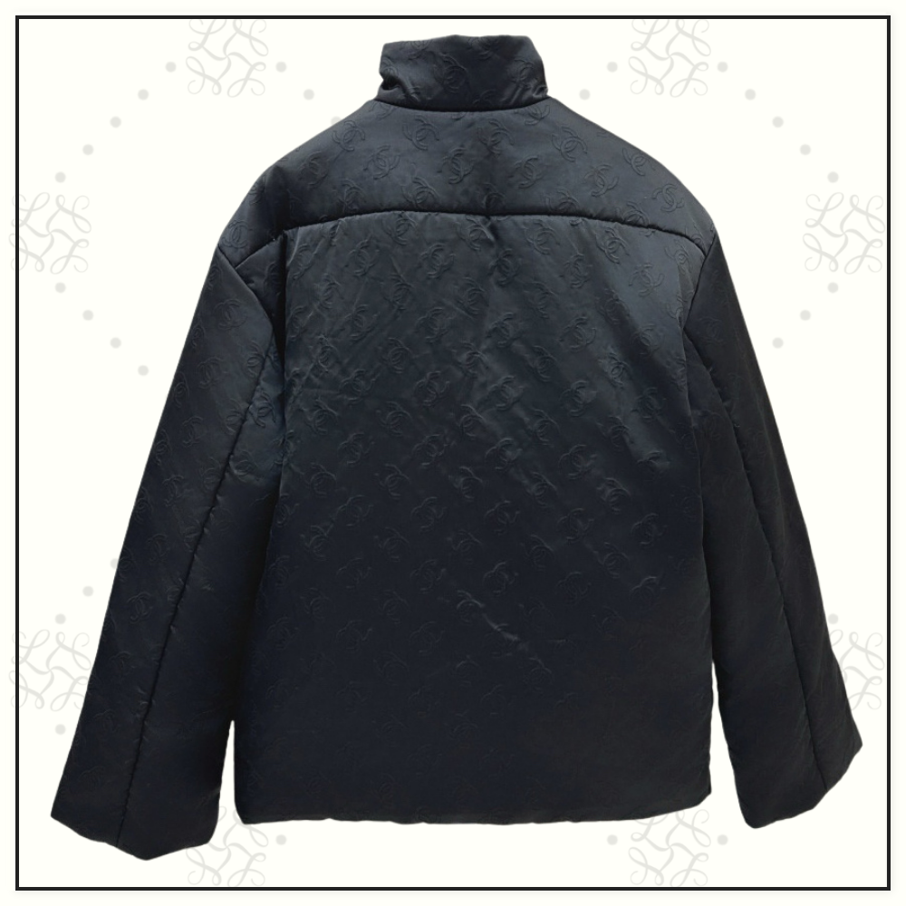 REVERSIBLE STAND COLLAR JACKET