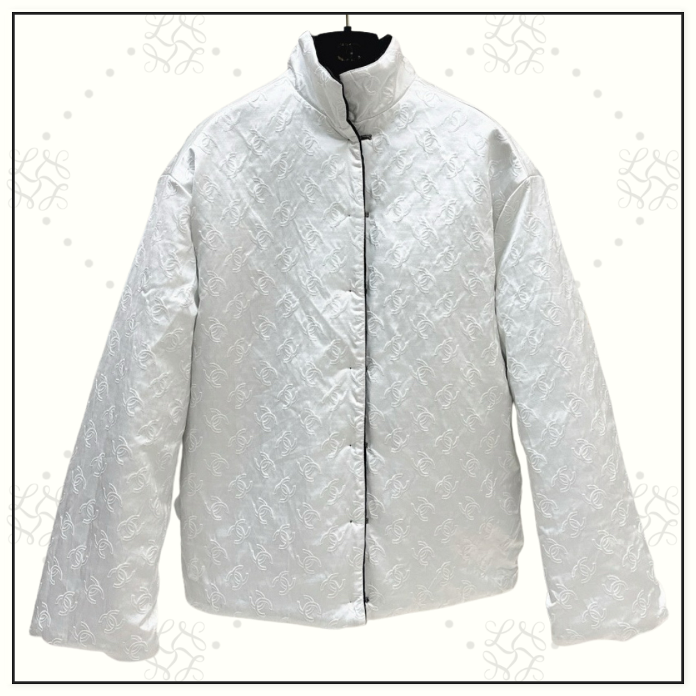 REVERSIBLE STAND COLLAR JACKET