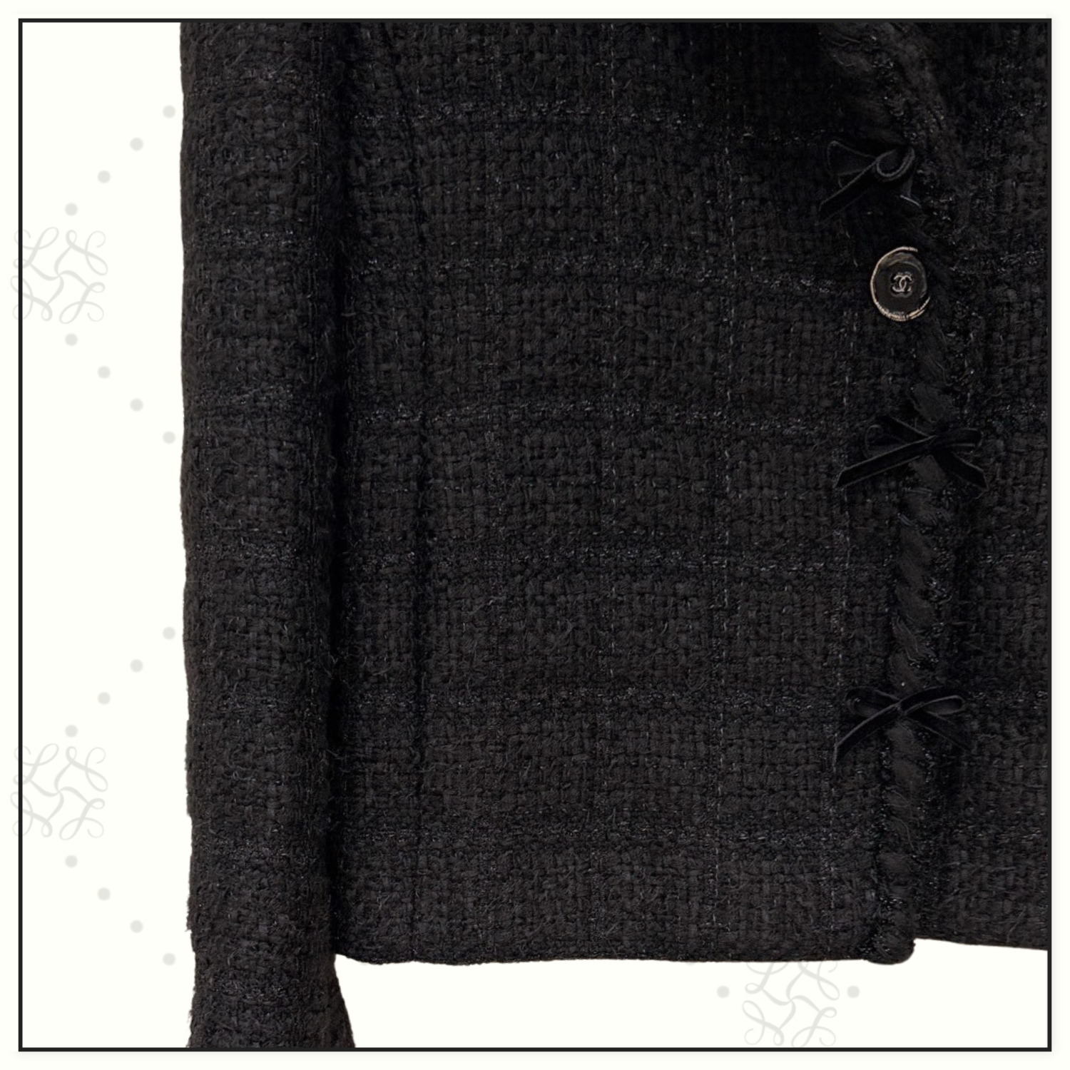 TWEED & WOOL CREPE JACKET