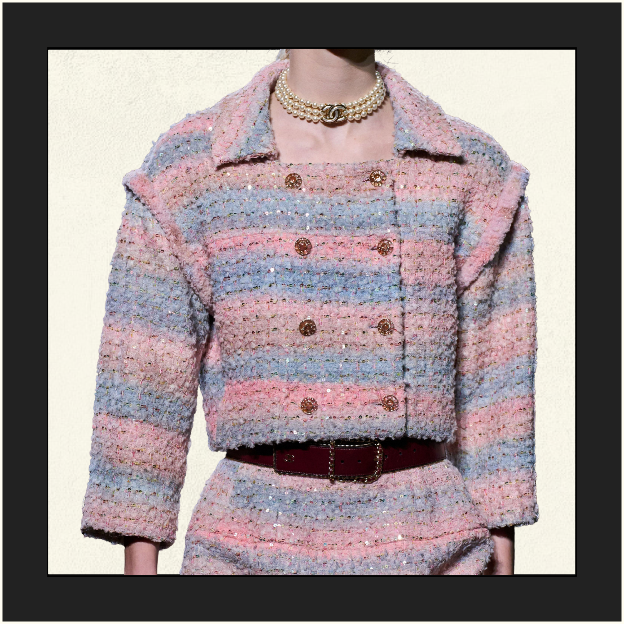 TWEED CROP JACKET
