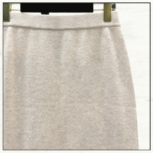 WOOL & CASHMERE SWEATER & SKIRT