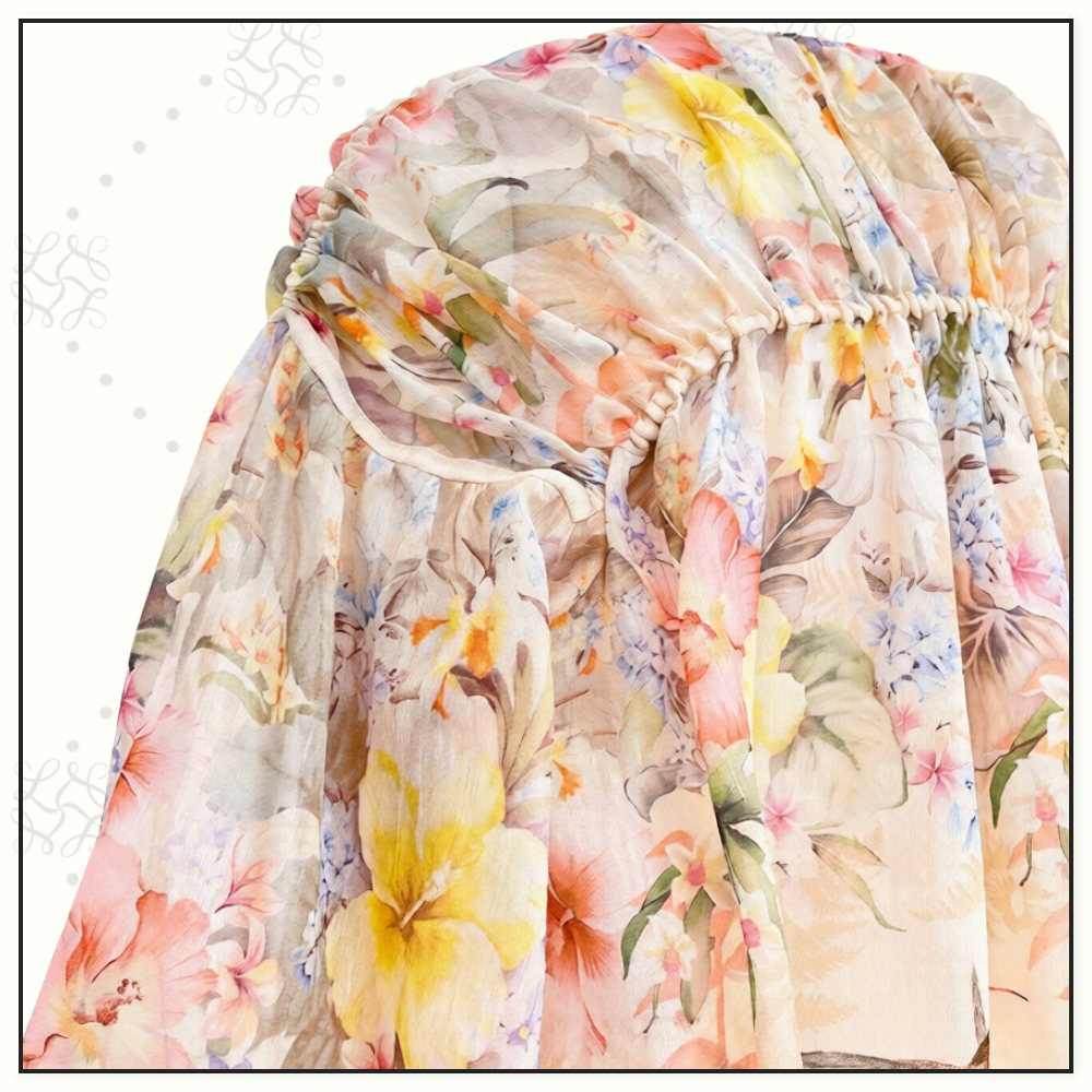 ILLUMINATE DRAWN BLOUSE & MAXI SKIRT