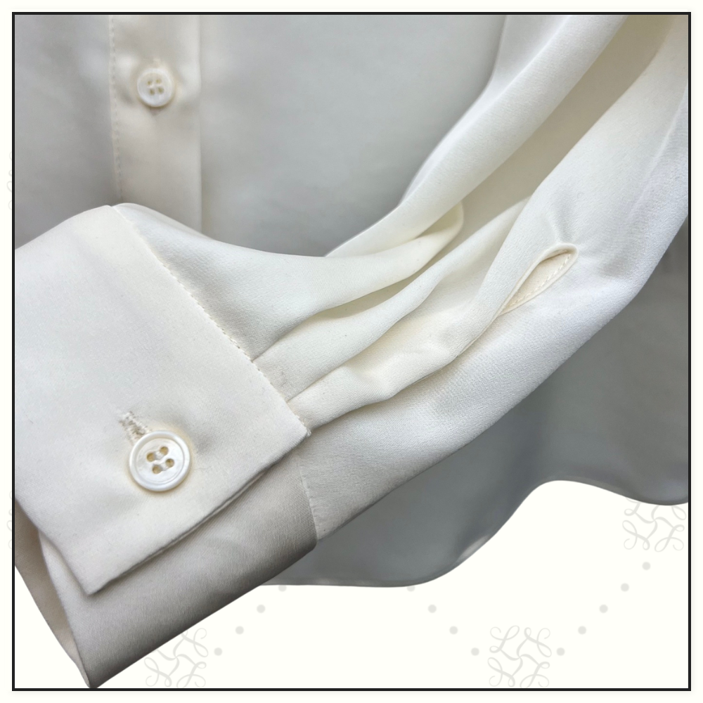 LAVALLIERE NECKTIE BLOUSE