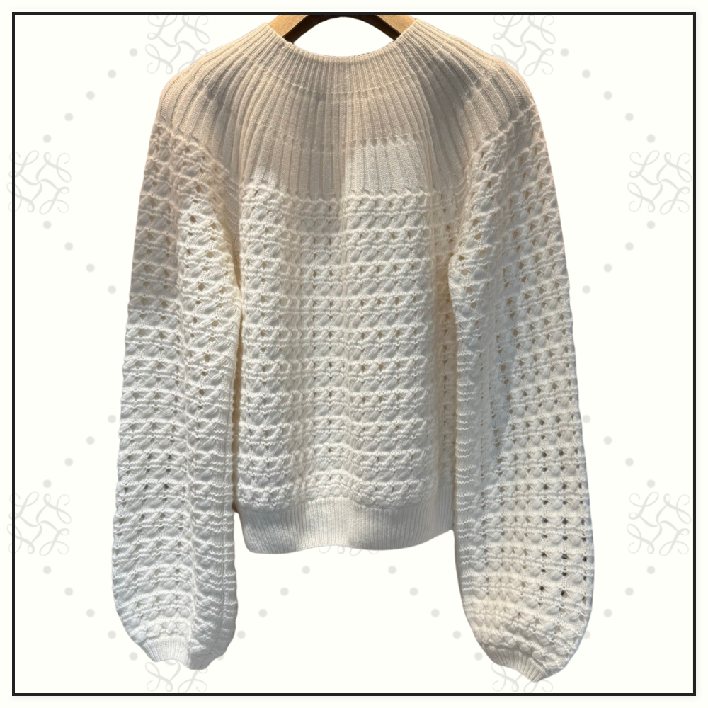 WOOL CASHMERE KNIT CARDIGAN