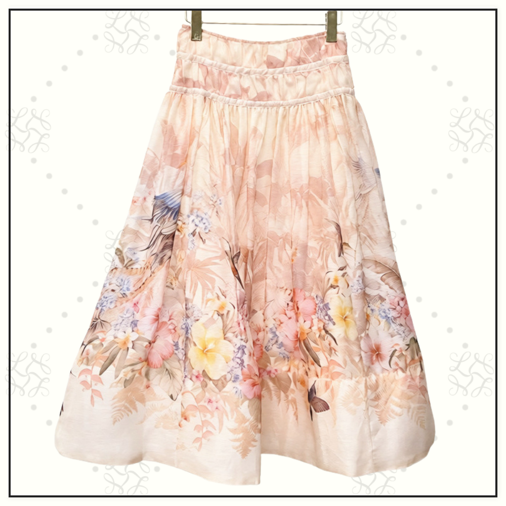 ILLUMINATE DRAWN BLOUSE & MAXI SKIRT