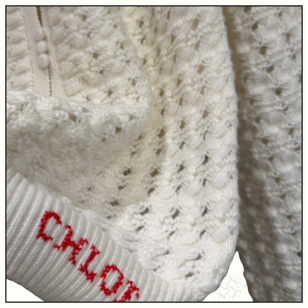 WOOL CASHMERE KNIT CARDIGAN