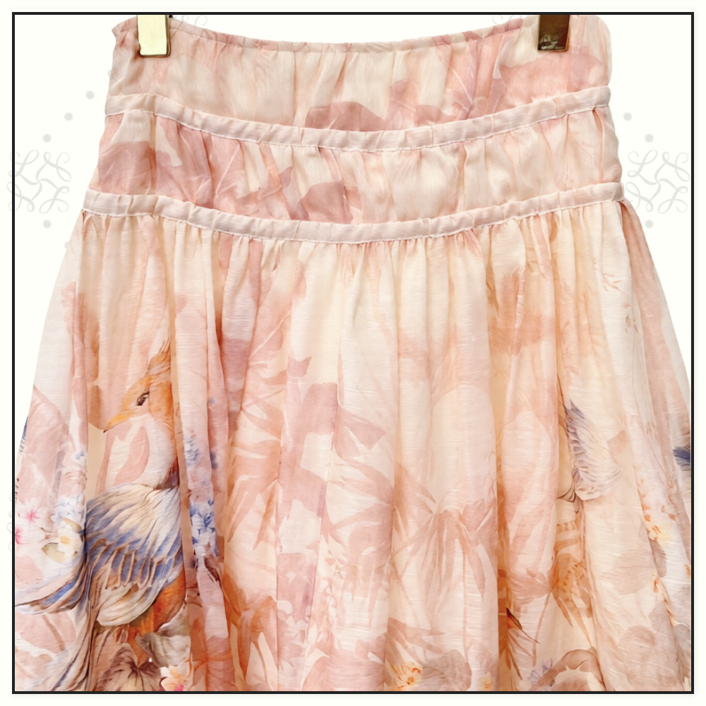 ILLUMINATE DRAWN BLOUSE & MAXI SKIRT