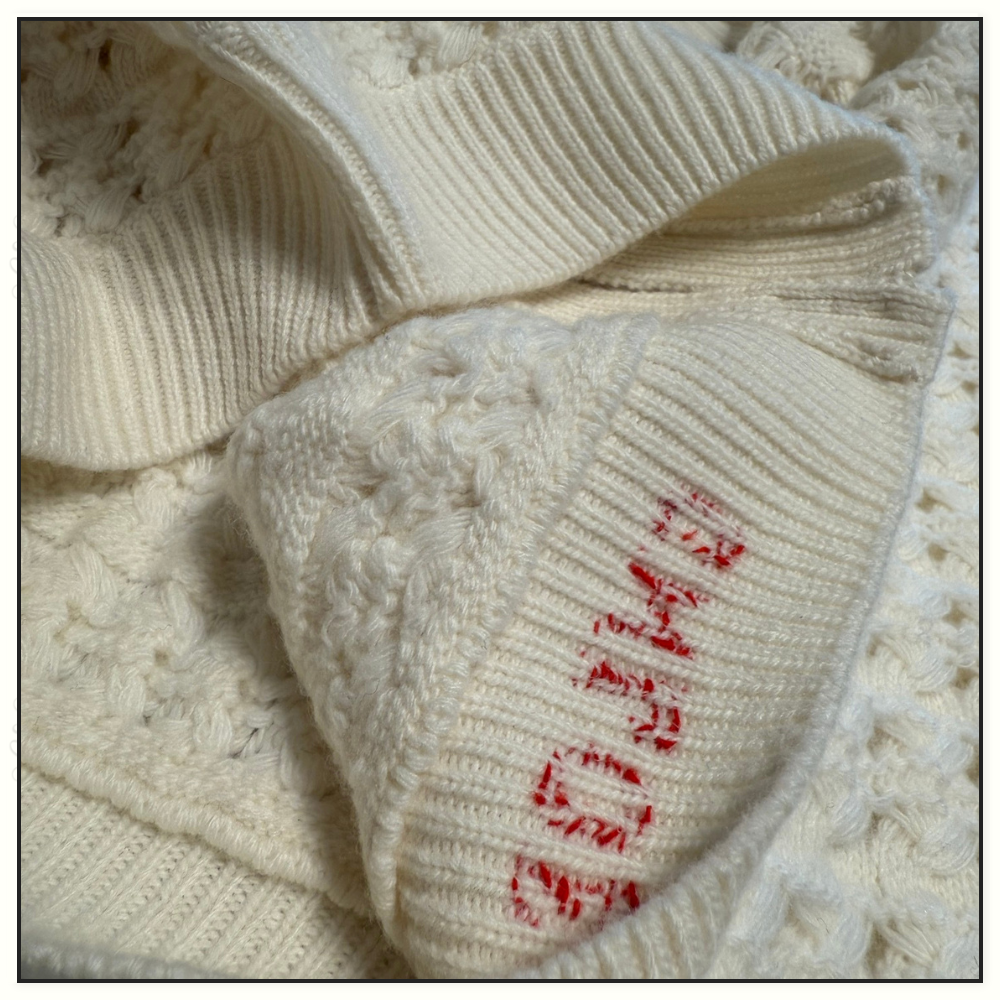 WOOL CASHMERE KNIT CARDIGAN